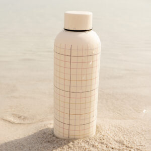 Mayoh's Checkered Insulated Vacuum Water Bottle