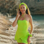 Apple Green Sea Jewels Skort - Image 2