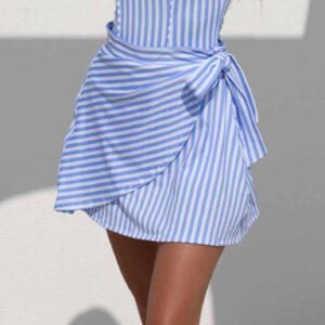 Marina Stripe Skirt