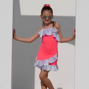 Mini Pink Neon Jewel Set